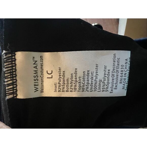 Weissman Childs Large Bon Voyage Skirt  Batavia nautical recital jazz tap dance - Picture 5 of 5